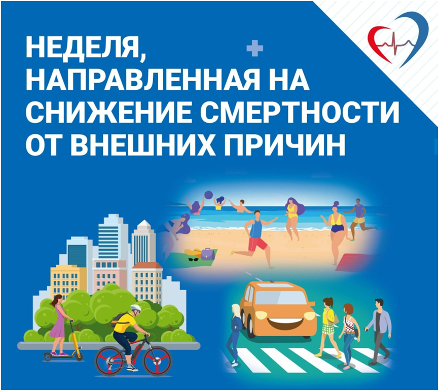 Неделя, направленная на снижение смертности от внешних причин.