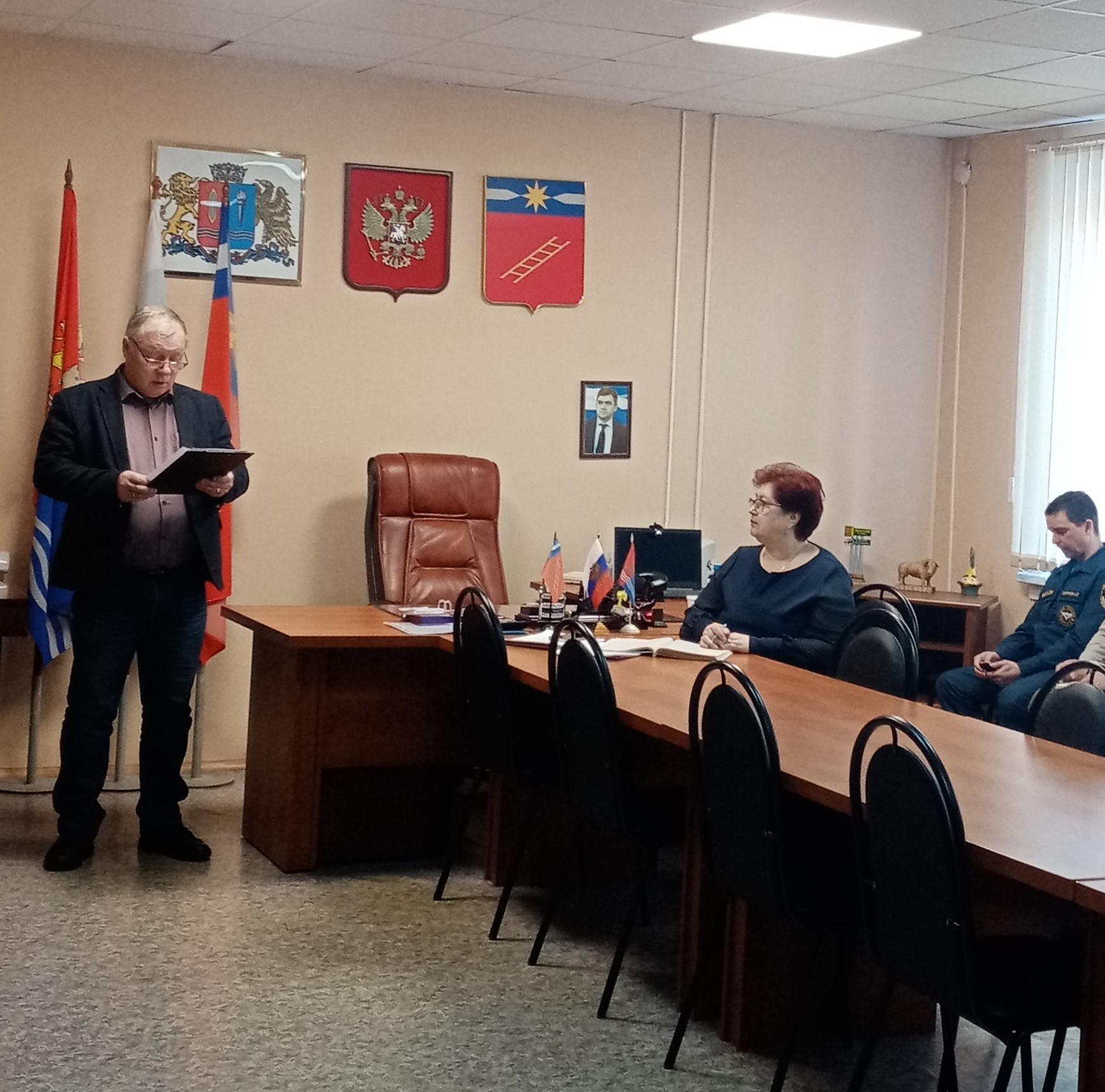 Плановое заседание администрации Лухского муниципального района..