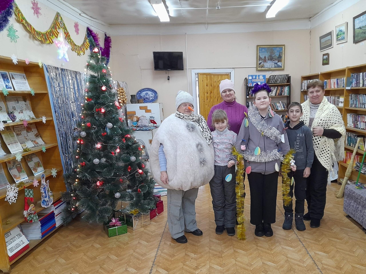 Сказочно-игровая программа «Снеговик приходит в гости».