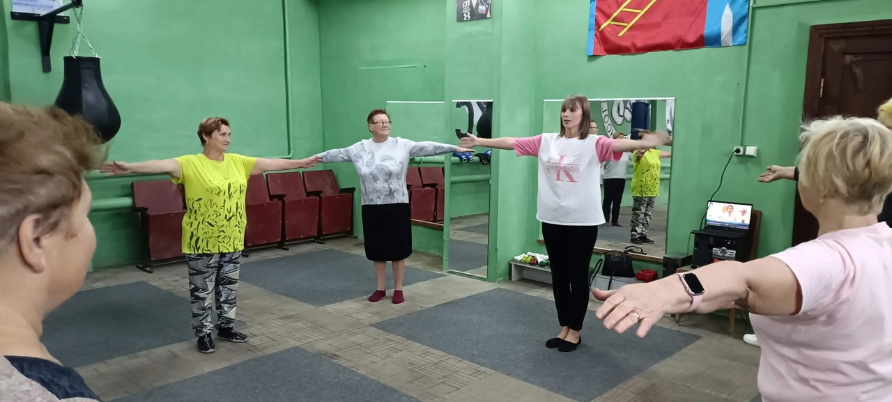 В п.Лух начала свою работу группа здоровья старшего поколения &quot;Золотой возраст&quot;.