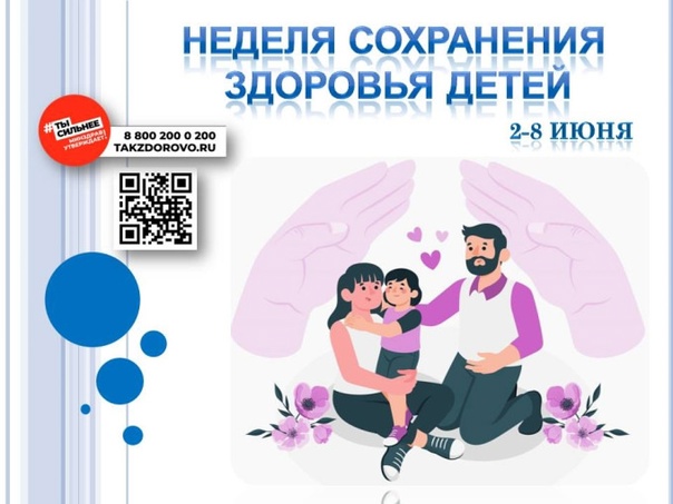 Неделя сохранения здоровья детей.