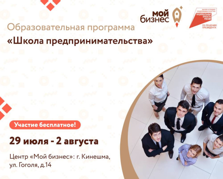 Образовательная программа "Школа предпринимательства". Образовательная программа "Школа предпринимательства".