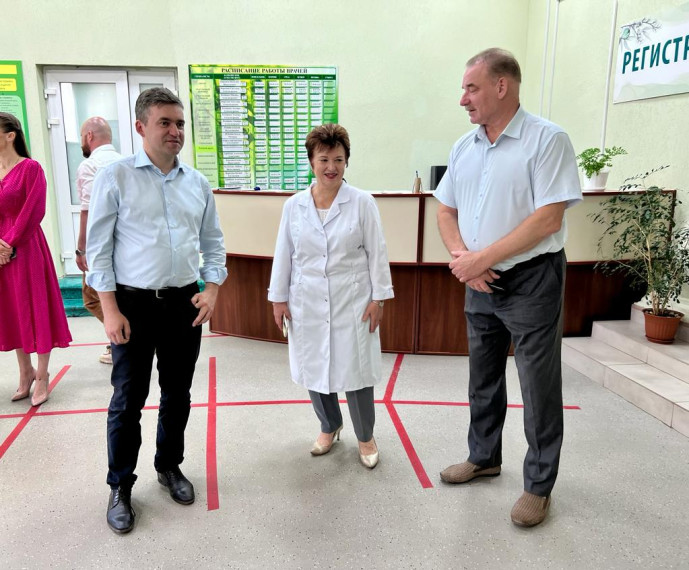 Рабочий визит губернатора С.Воскресенского в Лухский район.